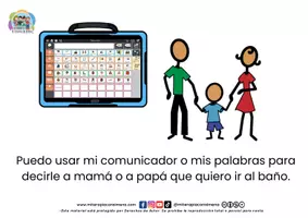 Vista previa - Refuerzo / NEE / Materiales de apoyo - Necesito ir al baño HISTORIA SOCIAL - página 2
