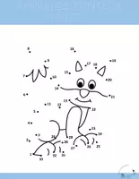 Vista previa - Manualidades / Dibujos para colorear - Animales para unir punto por punto - página 2