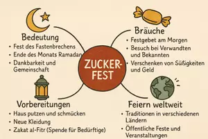 Vorschau - Arbeitsblätter - Lernposter + Arbeitsblatt "Zuckerfest" + Onlineübung & MP3 + Mindmap + Infografik - Seite 2