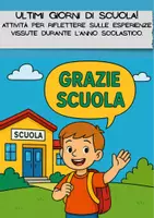 anteprima - Materiale di supporto/inclusione - Attività per gli ultimi giorni di scuola! - Pagina di copertina