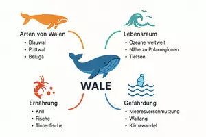 Vorschau - Arbeitsblätter - Lernposter + Arbeitsblatt "Wale" + Onlineübung & MP3 + Mindmap + Infografik - Seite 3