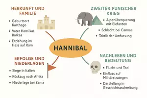 Vorschau - Arbeitsblätter - Lernposter + Arbeitsblätter zum Thema "Hannibal" + Lösung & MP3 + Mindmap + Infografik - Seite 3
