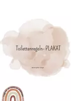 Vorschau - Poster - Toilettenregeln- Poster - Deckblatt