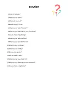Vorschau - Arbeitsblätter - Übungsmaterial Englisch Sprechprüfung Förderschüler - Seite 1