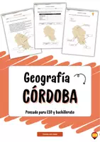 Vista previa - Unidades / Secuencias / Situaciones de Aprendizaje - 🌍Mapas y orientación. Trabajamos Córdoba (geografía de España) - Portada
