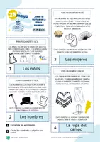 Vista previa - Manualidades / Dibujos para colorear - 25 de Mayo - Cómo se vestían en la época colonial - Portada
