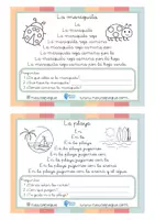 Vista previa - Hojas de trabajo - MINI CUADERNO LECTURA PIRAMIDAL MINÚSCULA - página 3