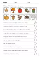 Vorschau - Arbeitsblätter - Autumn: What am I? - Worksheet (Englisch) - Seite 2
