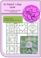 Vorschau - Arbeitsblätter - St. Patrick`s Day Quilt Sekundarstufe - Deckblatt