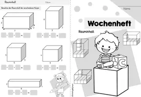 Vorschau - Arbeitsblätter - Mathe Klasse 1-4 | Raum & Form | Größen & Messen | Sachrechnen - Seite 2