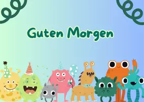 Vorschau - Präsentationen/Tafelbilder - Digitale Tafel - Begrüßungsbild Monster - Seite 2