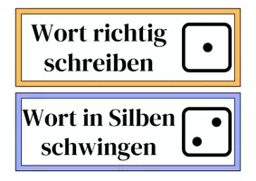 Vorschau - Spiele - Würfelspiel zur FRESCH-Methode mit Differenzierung - Seite 1
