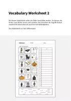 Vorschau - Arbeitsblätter - Halloween: Vocabulary Worksheet 2 (Englisch) - Seite 1