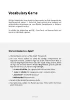Vorschau - Spiele - Halloween: Vocabulary Game (Englisch) - Seite 1