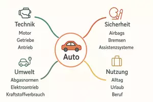 Vorschau - Arbeitsblätter - Lernposter + Arbeitsblatt zum Thema "Auto" + Onlineübung & MP3 + Mindmap + Infografik - Seite 3