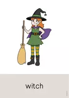 Vorschau - Poster - Halloween: 30+ Bildkarten auf Englisch (Flashcards & Tafelmaterial) - Seite 2