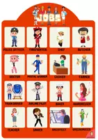 anteprima - Esercizi - Jobs vocabulary activity. Attività in inglese. - Pagina 1