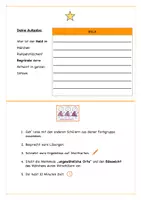 Vorschau - Arbeitsblätter - Wir suchen Märchenmerkmale in der Gechichte vom Rumpelstilzchen - Seite 1