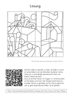 Vorschau - Mal- und Bastelvorlagen - Paul Klee: "Häuser mit Flaggen" - Kunstwerk puzzeln - Seite 3