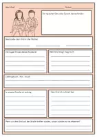 Vorschau - Anderer Materialtyp - Steckbrief - Eltern beschreiben ihr Kind - Deckblatt
