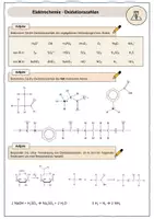 Vorschau - Arbeitsblätter - Elektrochemie - Übungsaufgabe Oxidationszahlen - Seite 2