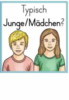 Vorschau - Unterrichtsreihen - Sexualerziehung - Typisch Junge, typisch Mädchen ? Lernwerkstatt mit Bildkarten - Seite 3