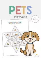 Vorschau - Stationenlernen - Pets: Star Puzzle (Englisch) - Deckblatt