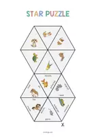Vorschau - Stationenlernen - Pets: Star Puzzle (Englisch) - Seite 2