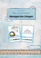 Vorschau - Bildkarten - Messgeräte Längen - Deckblatt