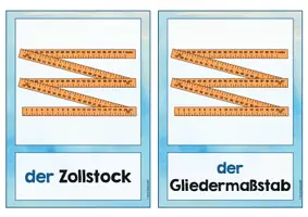 Vorschau - Bildkarten - Messgeräte Längen - Seite 3