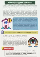 Vorschau - Arbeitsblätter - Wohnungsknappheit: Ursachen & Sozialer Wohnungsbau - Seite 1