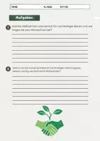Vorschau - Arbeitsblätter - Nachhaltiges Bauen: Wohnungsbau und Klimaschutz erklärt - Seite 3