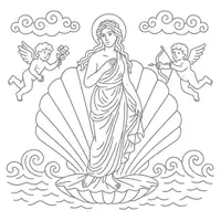 Vorschau - Mal- und Bastelvorlagen - Antikes Griechenland Ausmalbilder (50 Malvorlagen) inkl. Stundenentwurf (PDF) - Seite 3