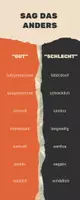 Vorschau - Poster - Sag das anders gut-schlecht - Deckblatt