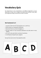 Vorschau - Spiele - Football (soccer): Vocabulary Quiz (Englisch) - Seite 1