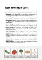 Vorschau - Poster - Vegetables / Gemüse: 30+ Bildkarten auf Englisch (Flashcards & Tafelmaterial) - Seite 1