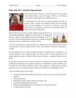 Vorschau - Arbeitsblätter - Papa León XIV – Texto con preguntas - Deckblatt
