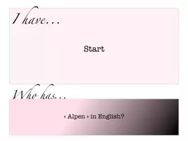 Vorschau - Stationenlernen - I have, who has... directions, holiday, activities - Seite 1