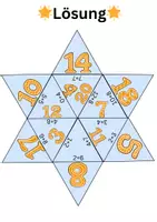 Vorschau - Arbeitsblätter - Mathe-Legestern – Rechnen bis 20 ➕⭐ - Seite 2