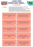 Vorschau - Arbeitsblätter - Lass uns sprechen über...: Zukunft, Smartphones, Länder - Seite 1