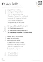Vorschau - Merkblätter - Abschiedslied Kita - SONGPAKET Wir sagen Tschüss (Noten, MP3 + Playback) Abschied - Seite 2