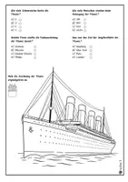 Vorschau - Arbeitsblätter - Die Titanic - immersive Ausstellung - Seite 2