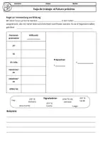 Vorschau - Arbeitsblätter - Arbeitsblatt: futuro próximo und Sprechübungen - Deckblatt