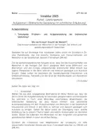 Vorschau - Klassenarbeiten - Vorabiturklausur Praxisklausur Kunst Konsumverhalten - Deckblatt