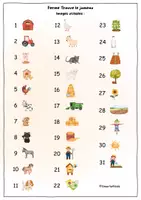 Aperçu - Jeux - 🐮🐷🐑 La ferme Jeu des doubles Jeu collectif observation - Page 1