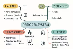 Vorschau - Arbeitsblätter - Arbeitsblatt "Periodensystem" + Onlineübung & MP3 + Mindmap + Infografik - Seite 2