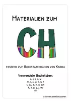 Vorschau - Anderer Materialtyp - Buchstabenmappe CH – Lautverbindung CHlesen & schreiben lernen | Karibu 1 | österreichische Fibelschrift | Klasse 1 - Seite 2