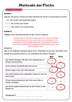 Vorschau - Arbeitsblätter - Merkmale der Fische - Partnerinterview | Unterrichtsreihe "Wirbeltiere", Biologie Klasse 5./6. - Seite 3