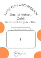 Vorschau - Mal- und Bastelvorlagen - Das ist keine...Zahl! 10 kreative Anlässen zum Malen - Deckblatt