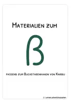 Vorschau - Arbeitsblätter - Buchstabenmappe ß – Buchstabe ß lesen & schreiben lernen | Karibu 1 (2016) | Deutsche Fibelschrift | Klasse 1 - Seite 2